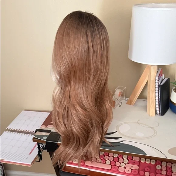 Blonde Icy and Ginger Crown by Chelsey Smith Crowns. Perla Petite. NWT. T part. - Picture 4 of 9